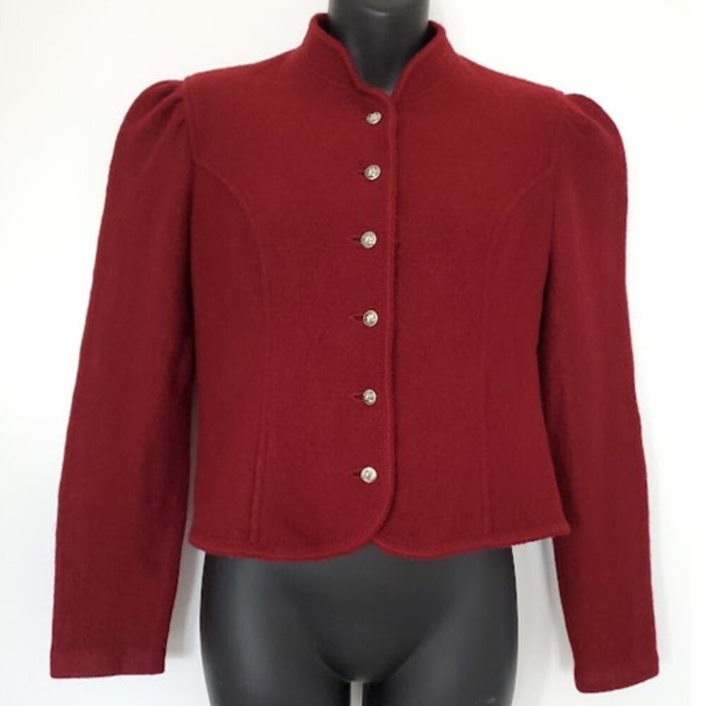 Elegant Red Blazer